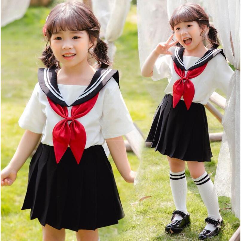 コスプレ衣装 子供 キッズ セーラー 園児 海軍 セーラー服コスチューム
