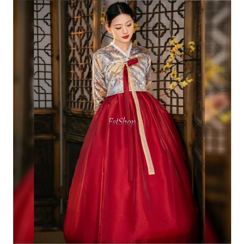 チマチョゴリ 2点セット韓服 コスプレ 韓国 伝統的 レディースドレス