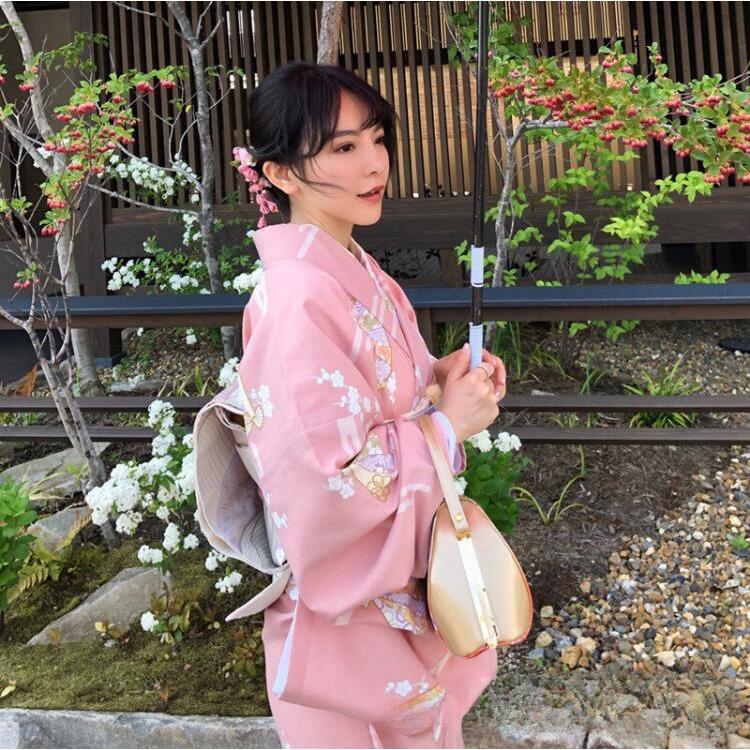 浴衣 レディース 大人 2点 セット レトロ (ゆかた/帯) レトロモダン
