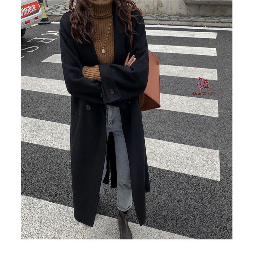 在庫処分4380円→3980円】チェスターコート レディース ロング 秋 秋冬