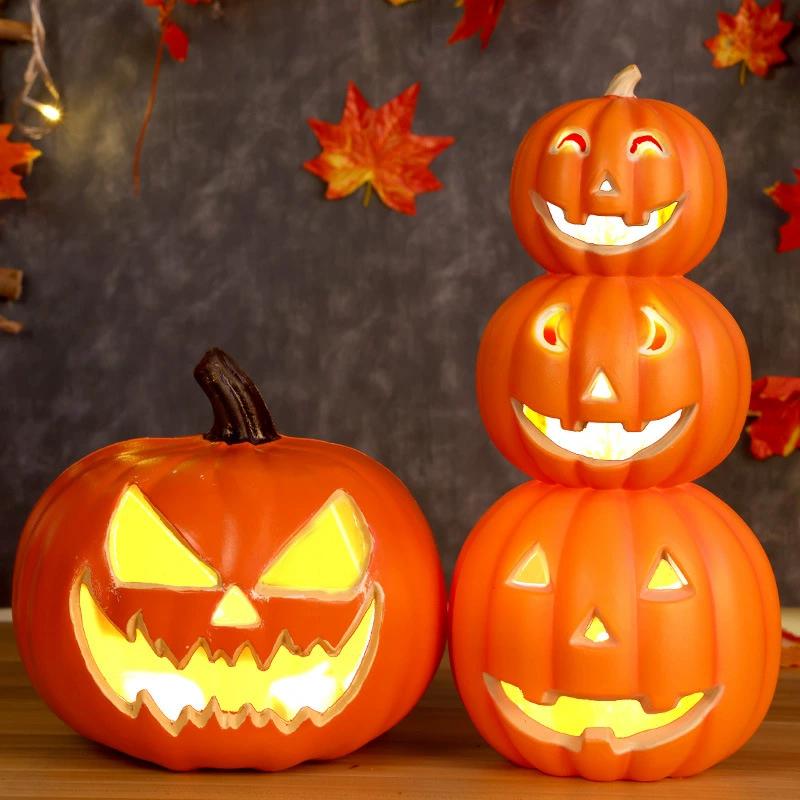 ハロウィン かぼちゃ 装飾 パンプキンライト LEDライト 電池式