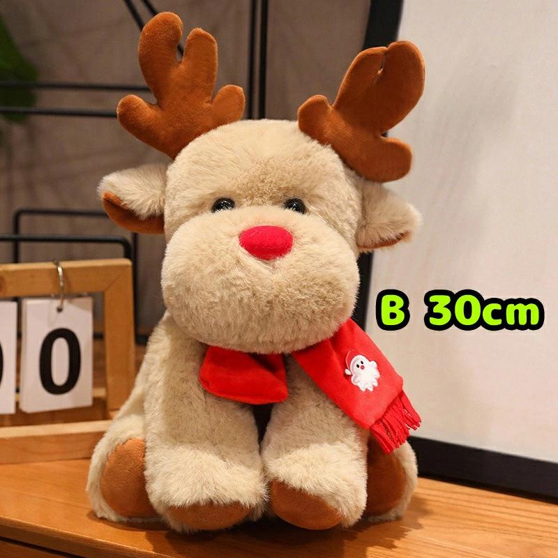 ぬいぐるみ 抱き枕 ふわふわ クッション クリスマス サンタ
