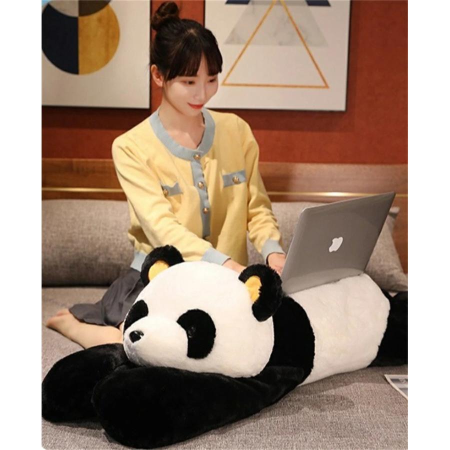 パンダ クッション 抱き枕 ぬいぐるみ おもちゃ ??寝そべり 80cm