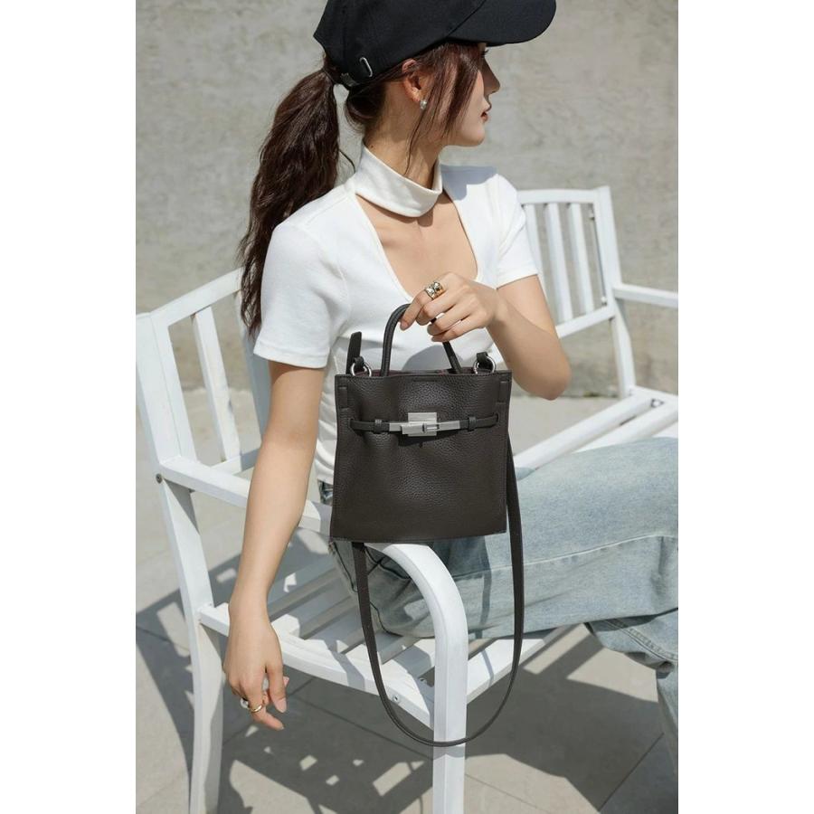 本革 ハンドバッグ レディース 牛革 2way ショルダーバッグ 斜め掛けバッグ 本革バッグ レザー 斜め掛け ミニショルダーバッグ セレモニーバッグ フォーマル 通_8