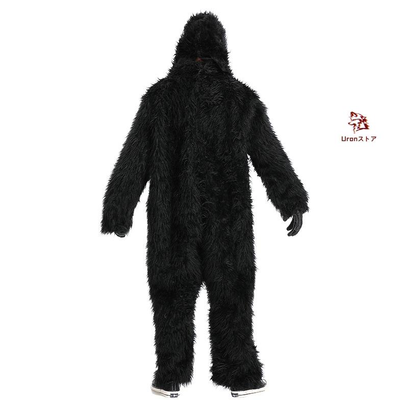 Gorilla ゴリラ 着ぐるみ コスプレ 大人用 動物 アニマル リアル Gorilla ゴリラ 着ぐるみ コスプレ 大人用 動物 アニマル リアル