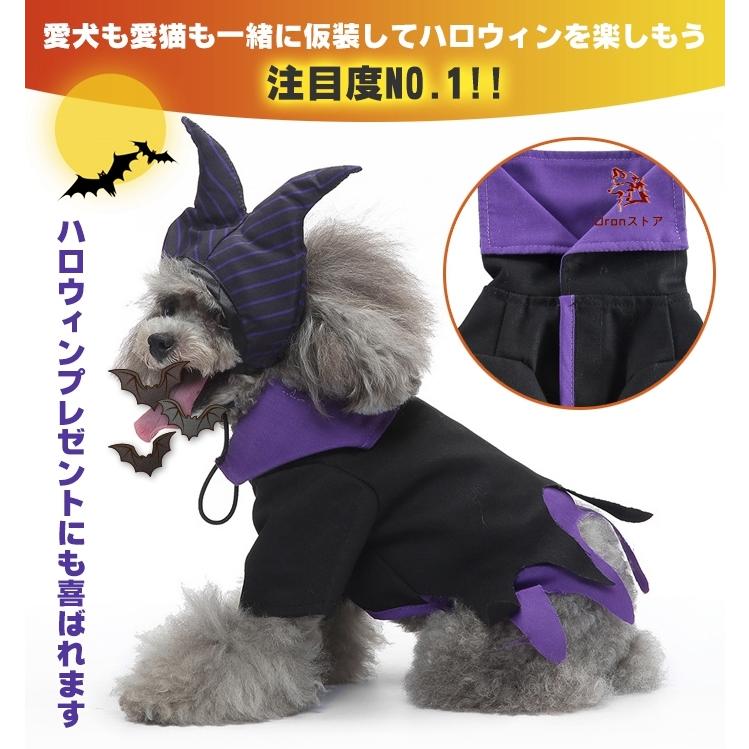 2点セット ハロウィン 犬服 猫 仮装 変装 衣装 ネコ コスチューム 蝶柄