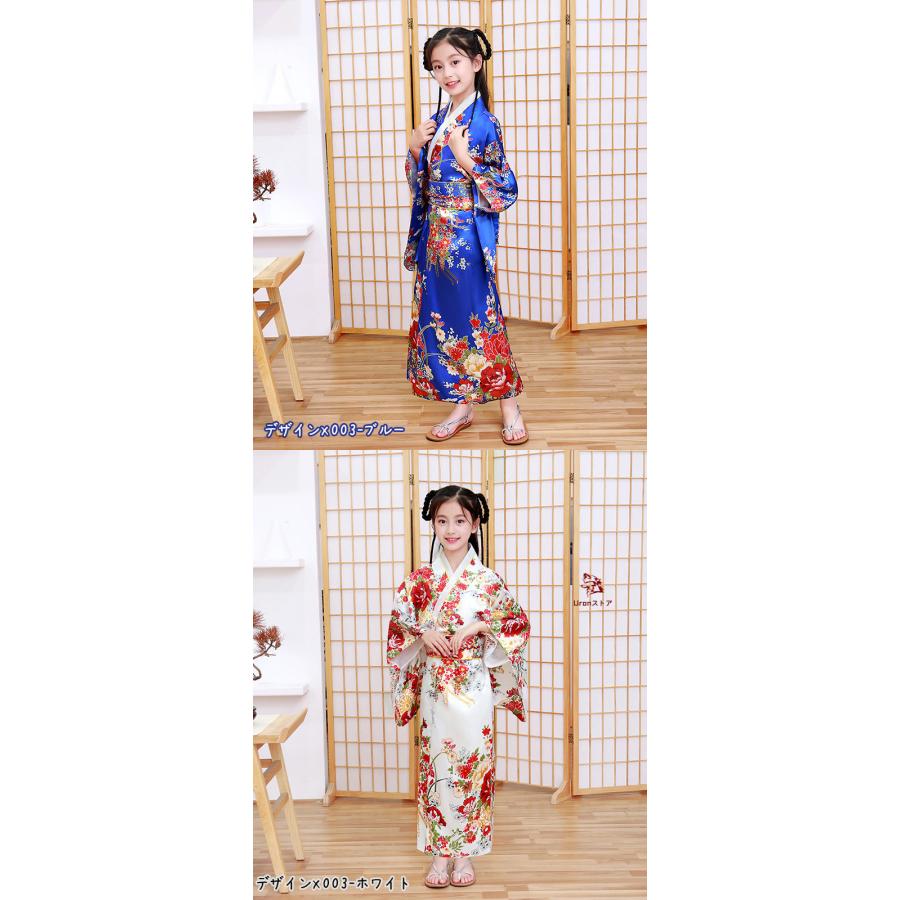 ハロウィン コスプレ 衣装 女の子 花魁風 着物 ドレス 花魁 浴衣 子供  