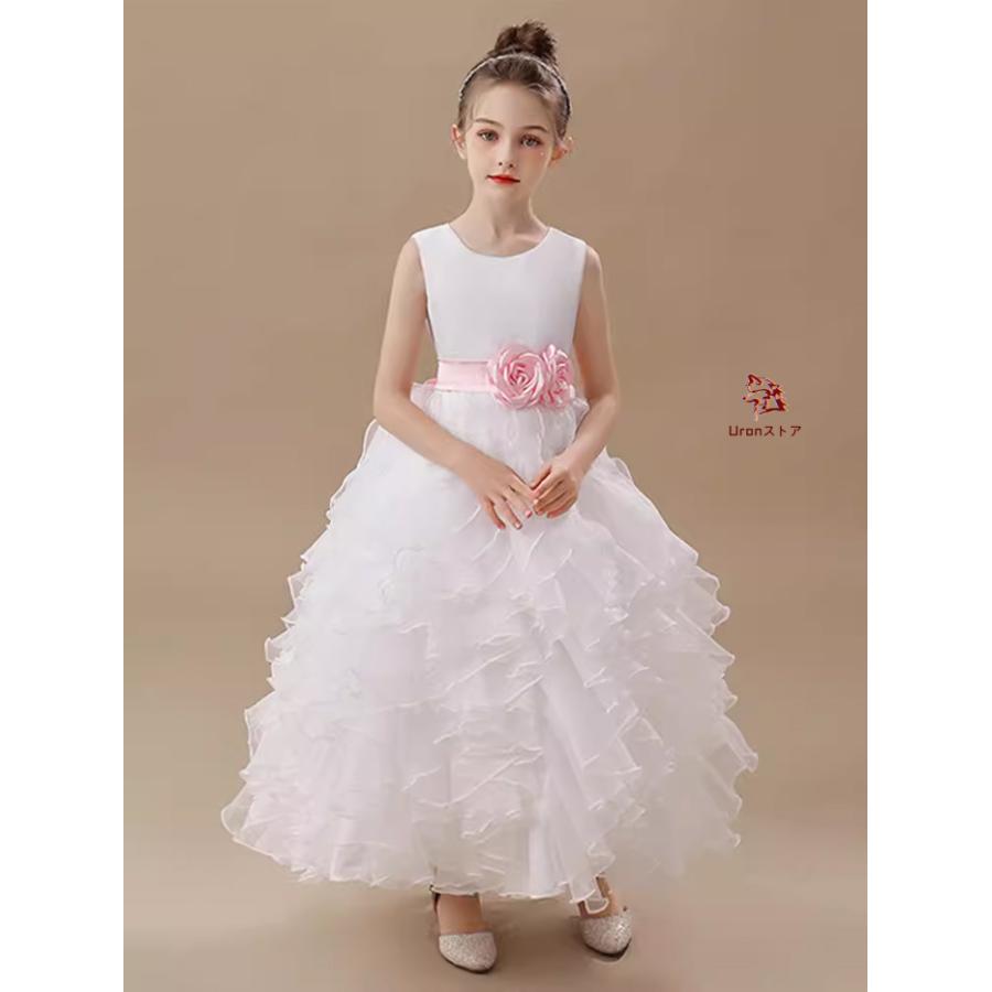 【高級豪華ドレス】子供 ドレス 発表会 高級豪華ドレス 子供ドレス 発表会ドレス ジュニアドレス 女の子 ドレス ロングドレス 演奏会 | ブランド登録なし | 01
