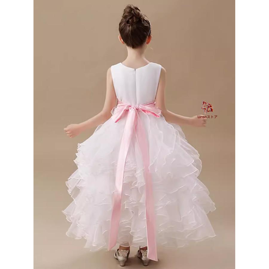 【高級豪華ドレス】子供 ドレス 発表会 高級豪華ドレス 子供ドレス 発表会ドレス ジュニアドレス 女の子 ドレス ロングドレス 演奏会 | ブランド登録なし | 03