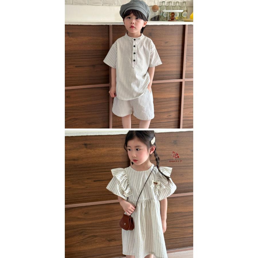 子ども セットアップ 男の子 女の子 夏服 キッズ 姉妹 兄弟 お揃い
