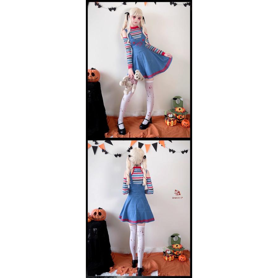 ハロウィン コスプレ 仮装 衣装 ピエロ レディース コスチューム 魔女