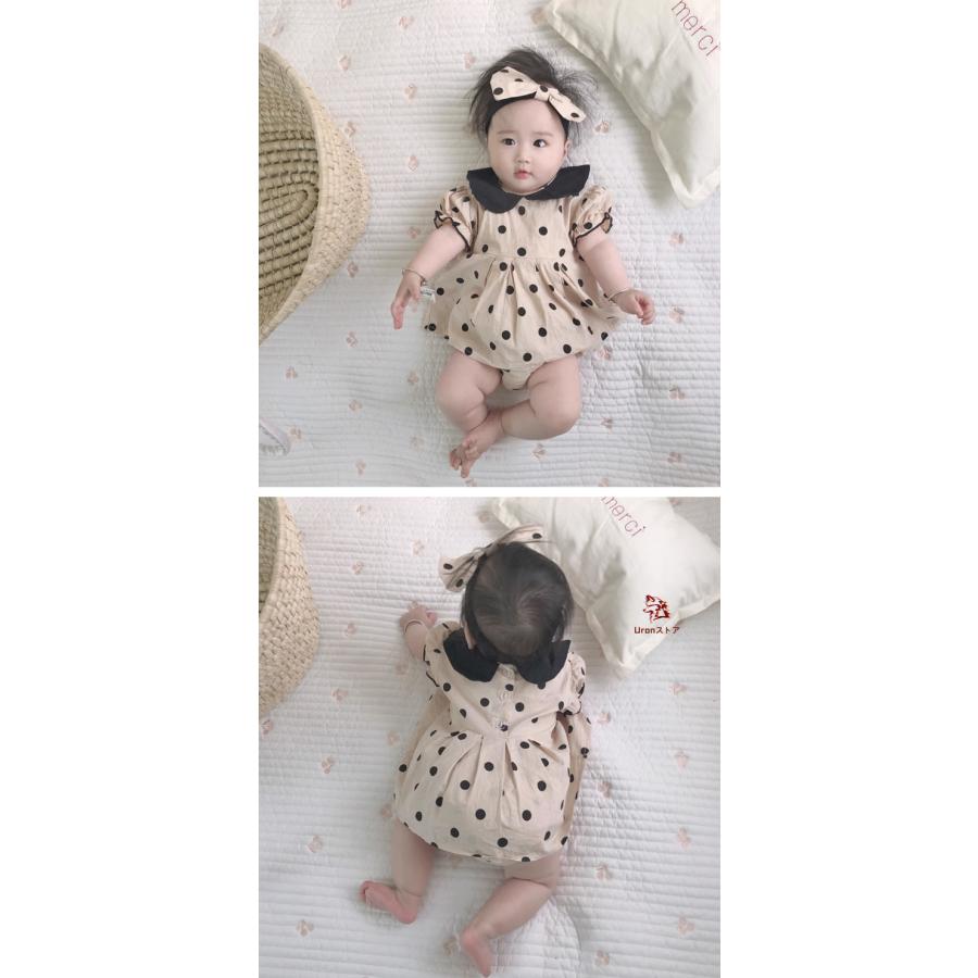 ベビー服 女の子 新生児 夏 セットアップ キッズ ロンパース ベビー