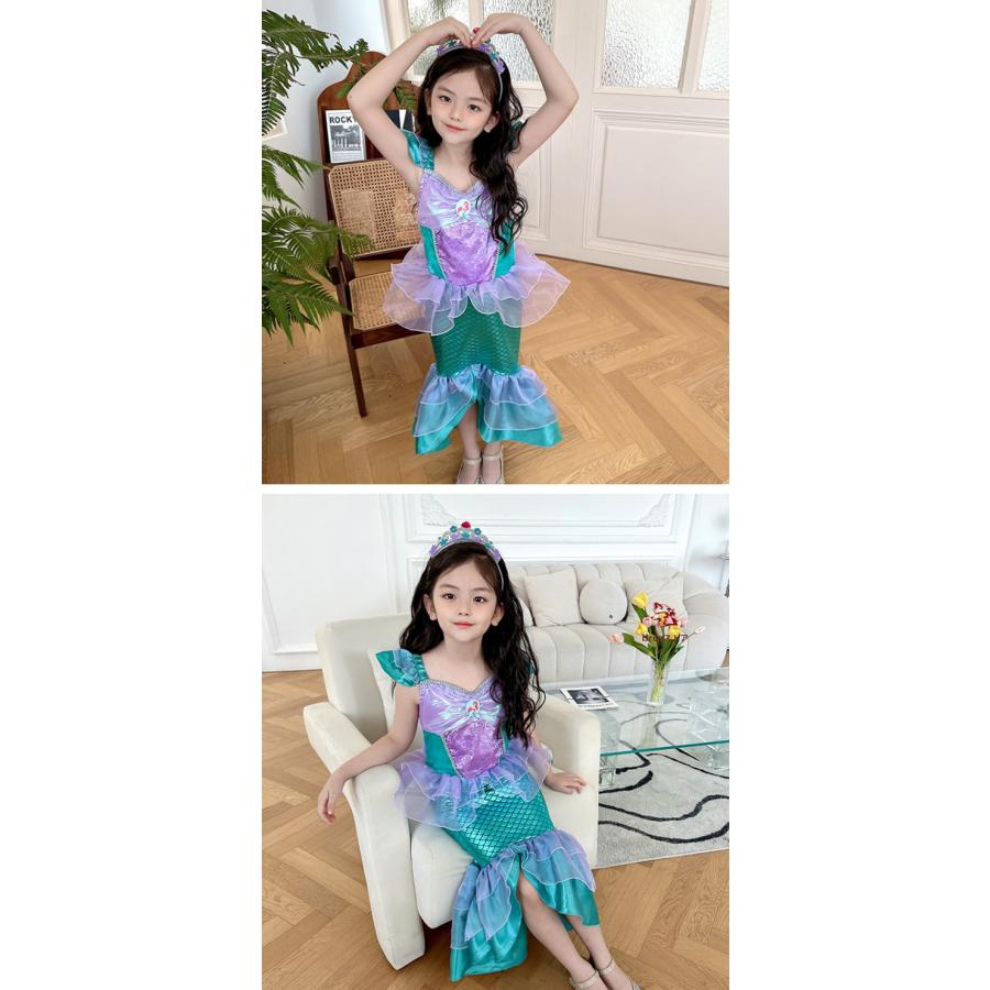 女の子 ドレス なりきり プリンセス コスプレ ハロウィン お姫様 衣装
