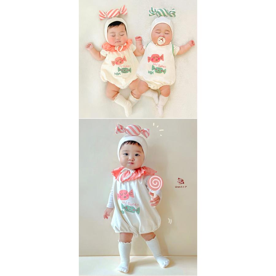 9/10限定☆抽選で最大100%ポイントバック！】ベビー ロンパース