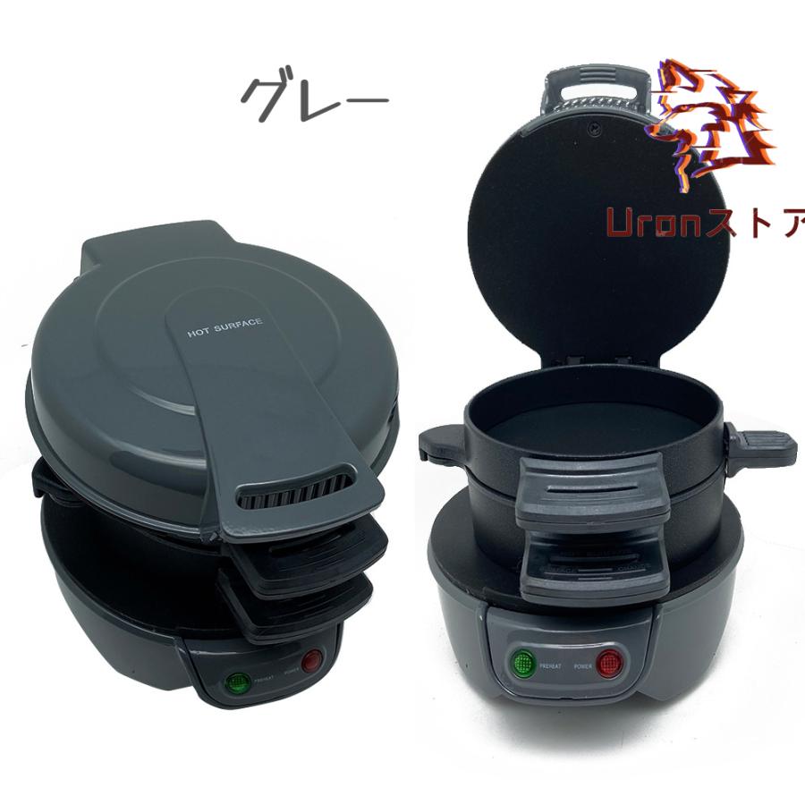 新型110Vバーガーメーカー サンドイッチメーカー 家庭用朝食メーカー