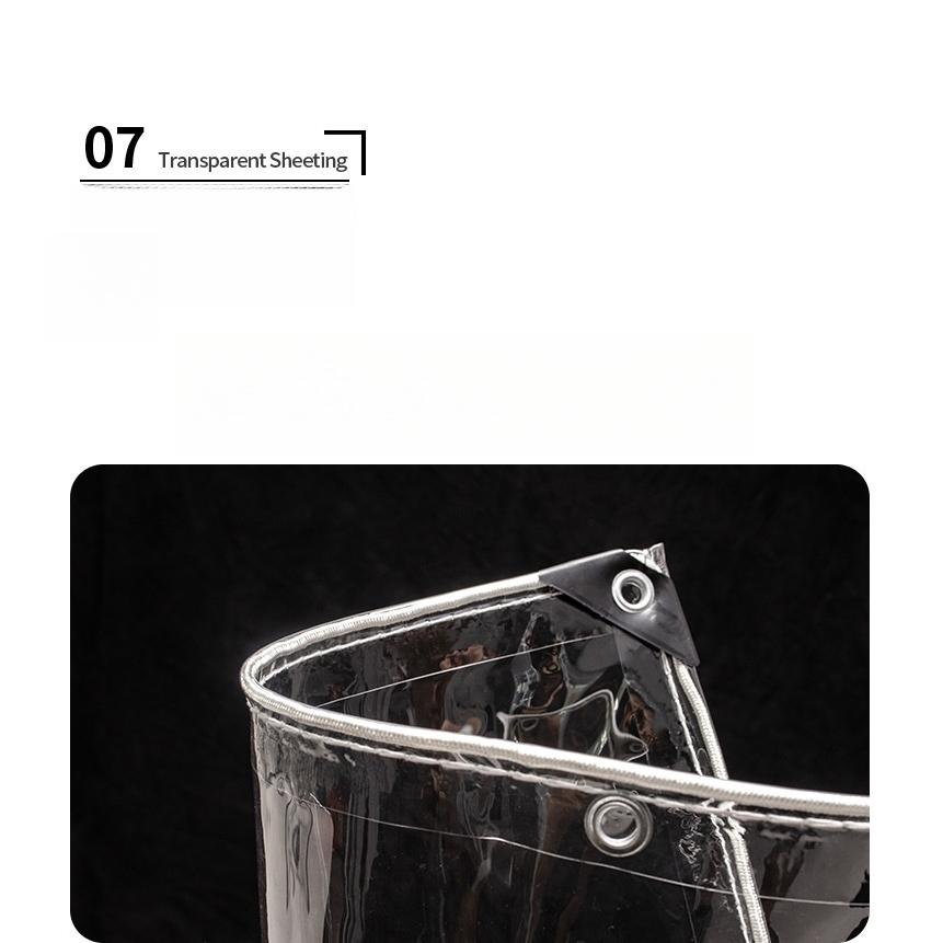 高透明・超耐久 PVCシート 透明感抜群 屋外の透明 雨よけシート