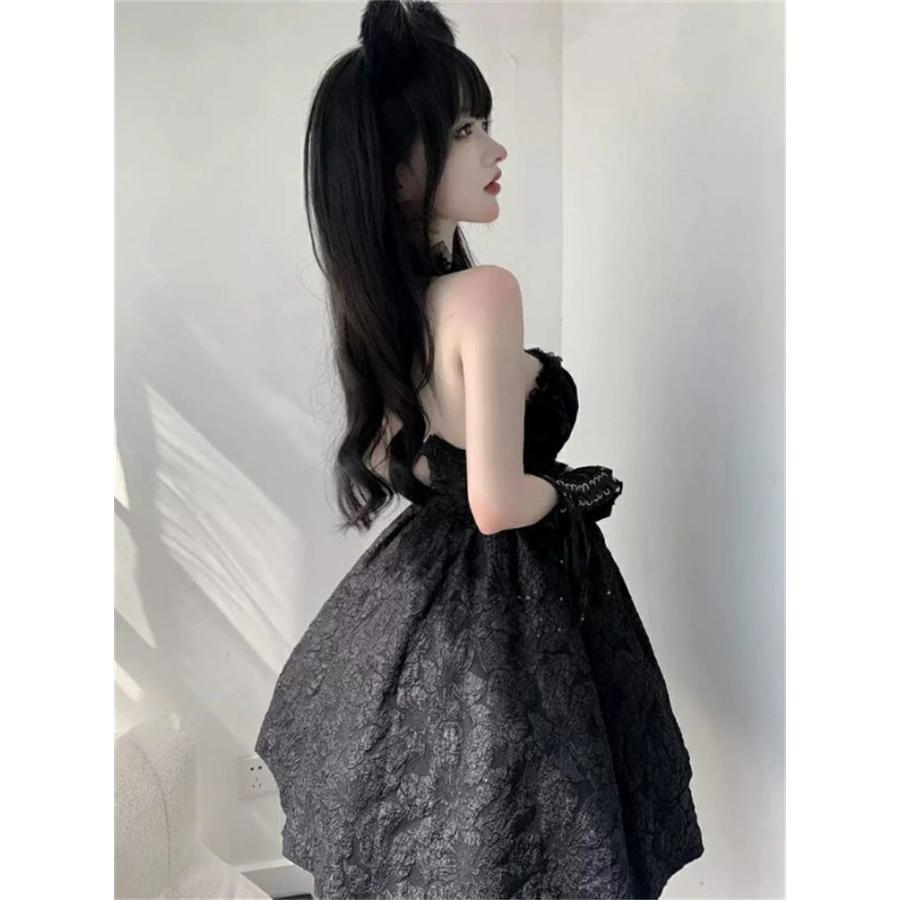 ステージ衣装 サブカル系 黒 ブラック ハロウィン セットアップ