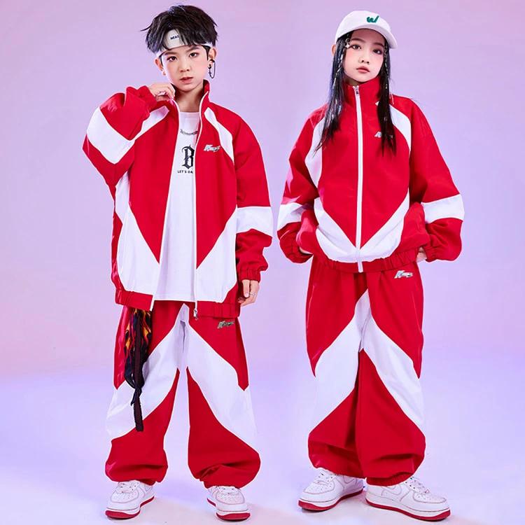 キッズダンス 練習着 ウィンドブレーカー 子供服 キッズダンス衣装