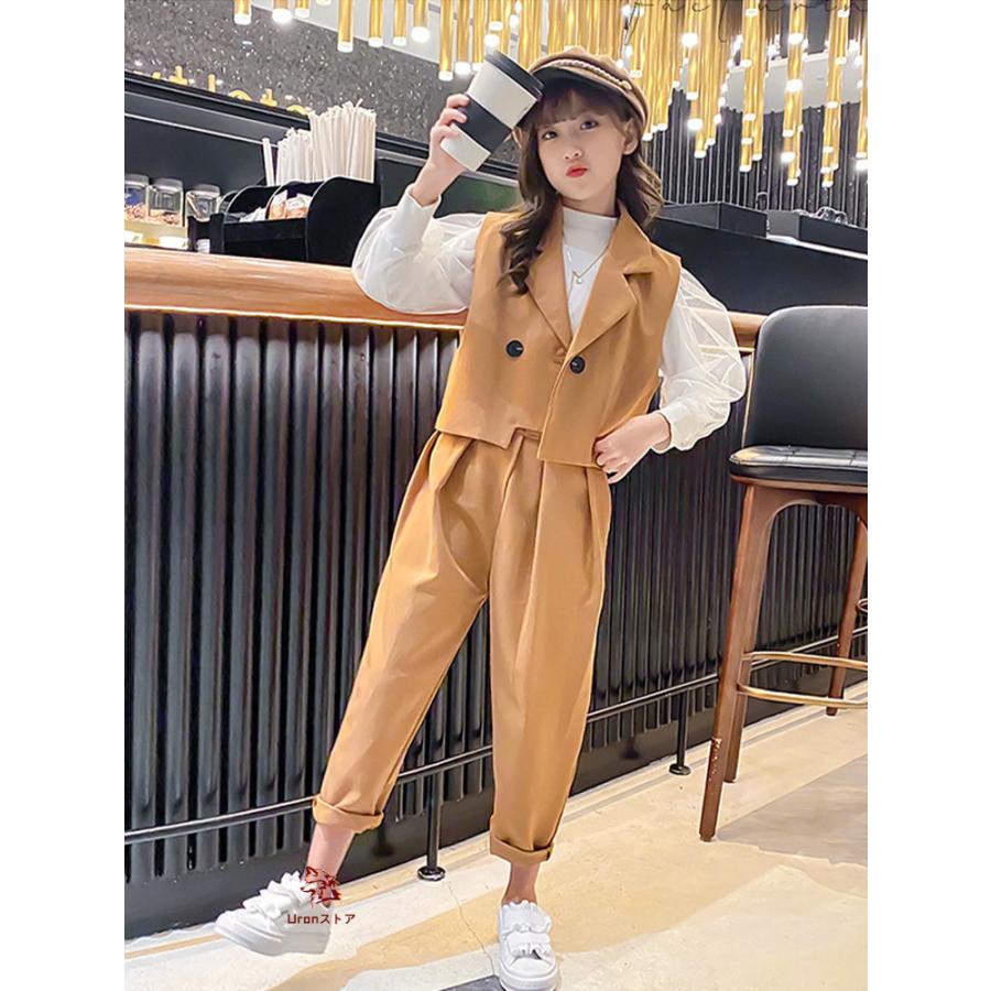 卒業式 スーツ 女の子 制服 韓国 パンツスーツ ジャケット