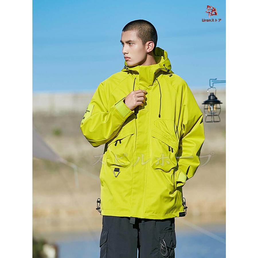 マウンテンパーカー ジャケット カップル 高機能 男女兼用 登山 釣り