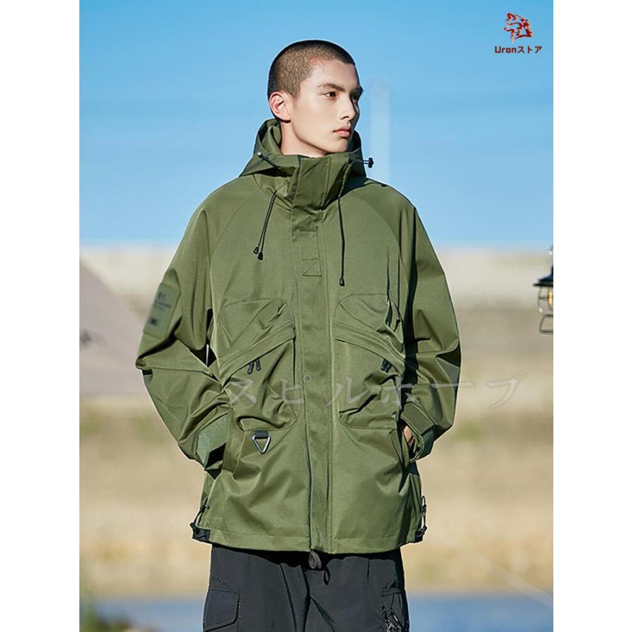 マウンテンパーカー ジャケット カップル 高機能 男女兼用 登山 釣り