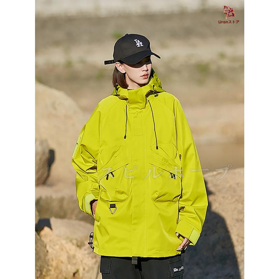マウンテンパーカー ジャケット カップル 高機能 男女兼用 登山 釣り