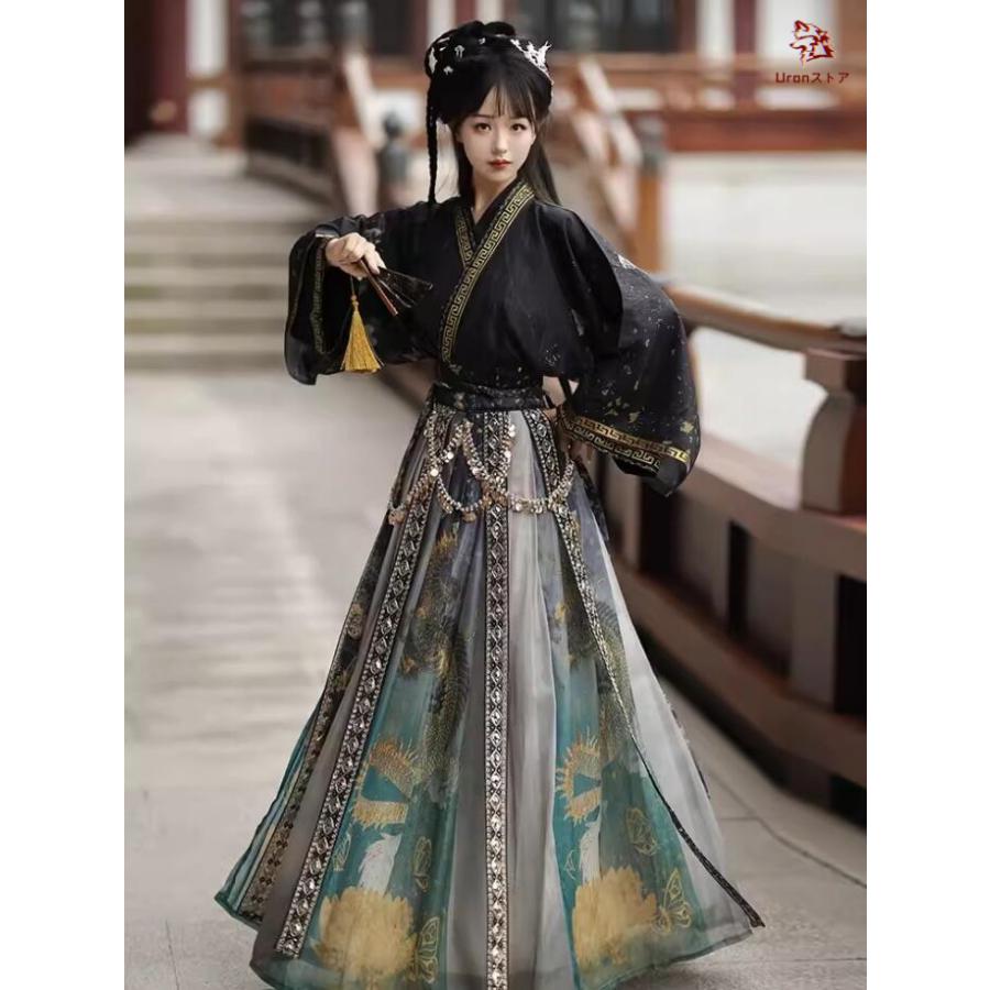 漢服 レディース チャイナ コスプレ衣装 女性 チャイナ風 ドレス  