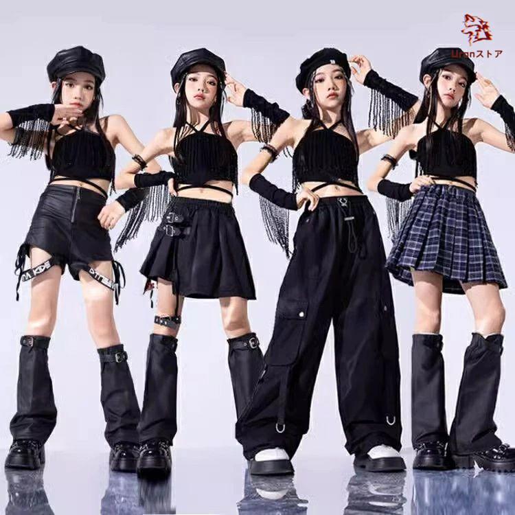 セットアップ キッズダンス トップス スカート パンツ ショーツ