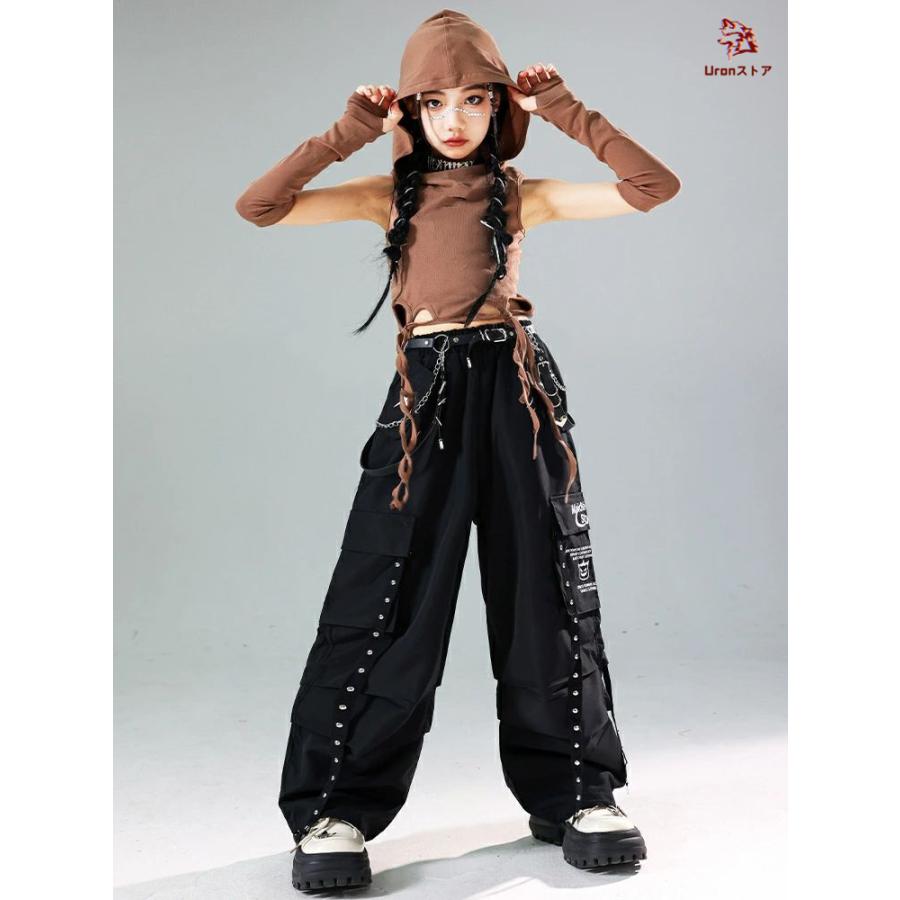 ステージ衣装 ダンス衣装 ヒップホップ キッズダンス ショーツ パンツ