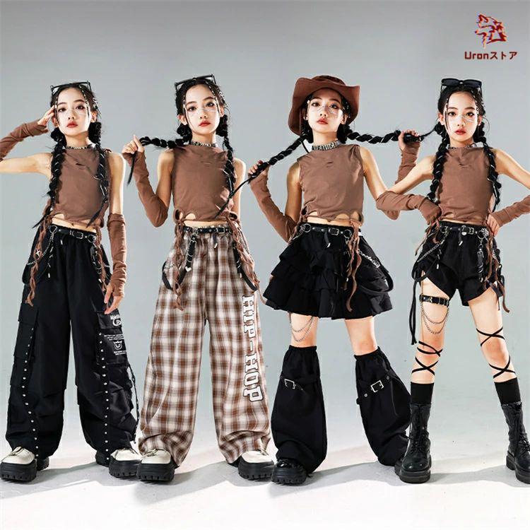 ステージ衣装 ダンス衣装 ヒップホップ キッズダンス ショーツ パンツ