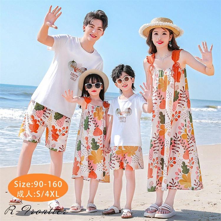 リンクコーデ 親子 セット 夏 ペアルック 女の子 ワンピース 赤ちゃん