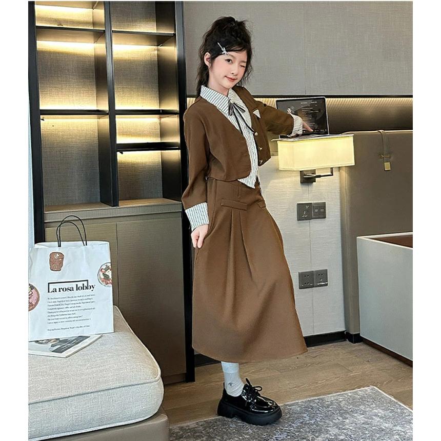 卒業式 スーツ 入学式 フォーマル女の子 160 小学校女子 韓国 卒服