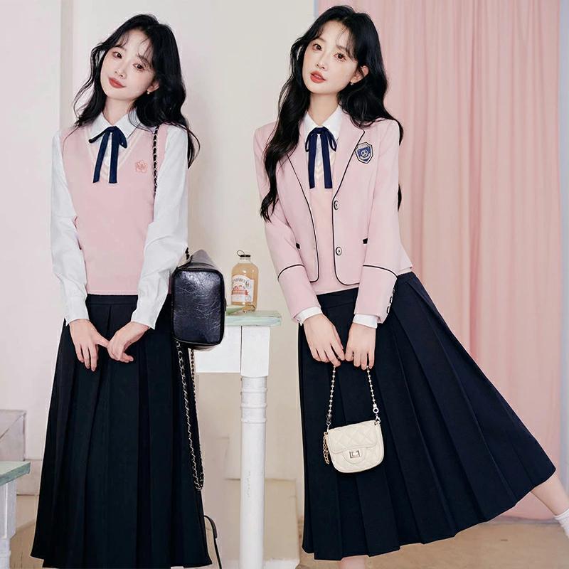 入学式 スーツ 韓国 卒業式 女の子 卒服 制服 可愛い 女子 高校生