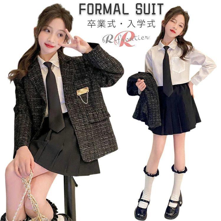 卒業式 スーツ 女の子 160 卒服 韓国 入学式 卒園式 入園式 小学生
