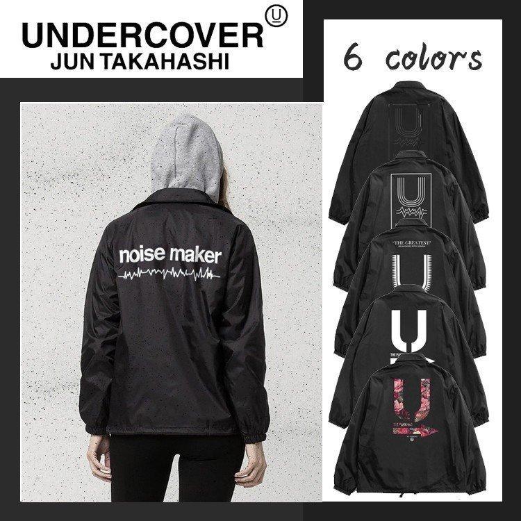 UNDERCOVER アンダーカバー ULOGO FLOWER プリント コーチジャケット 6colors ブラック メンズコート  :u081203:UROストア 通販 