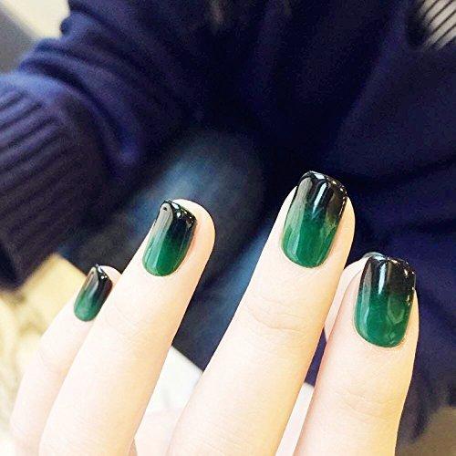いろいろ 深緑 ネイル 深緑 ネイル
