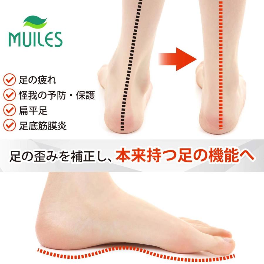 Muiles 足首サポーター 靴下 ソックス 足首用 足底筋膜炎 偏平足 土踏まず 足底 足裏の痛み 足首固定保護 アーチサポーター 着圧ソックス スポーツ 立ち仕事 男 B07rgpz9wj 萬屋licht 通販 Yahoo ショッピング