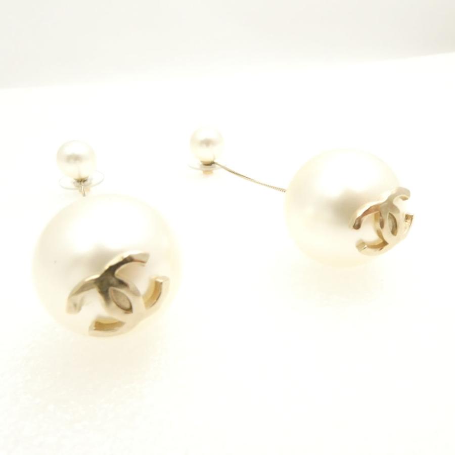 CHANEL/シャネル/Pearl Drop/ココマーク/チェーン/ピアス CHANEL