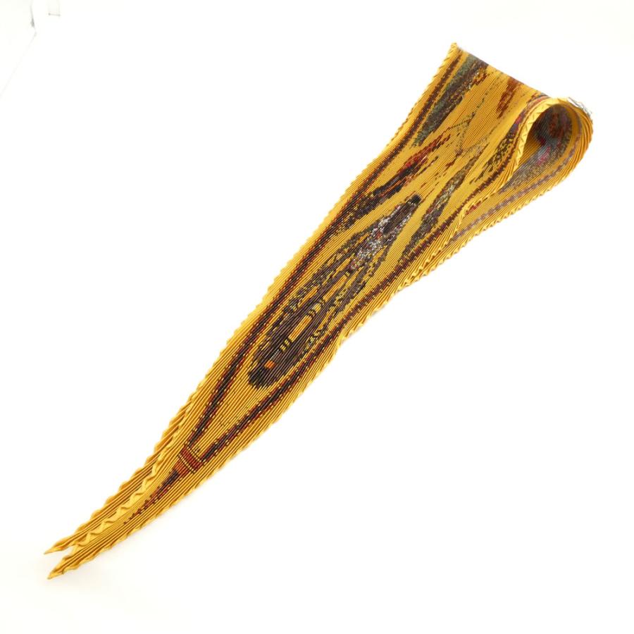 HERMES（エルメス） 美品 カレ CUIRS DU DESERT 砂漠の革飾り プリーツ