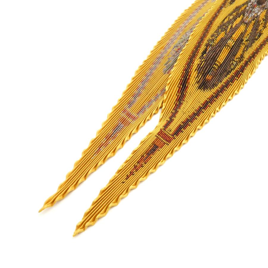 HERMES（エルメス） 美品 カレ CUIRS DU DESERT 砂漠の革飾り プリーツ