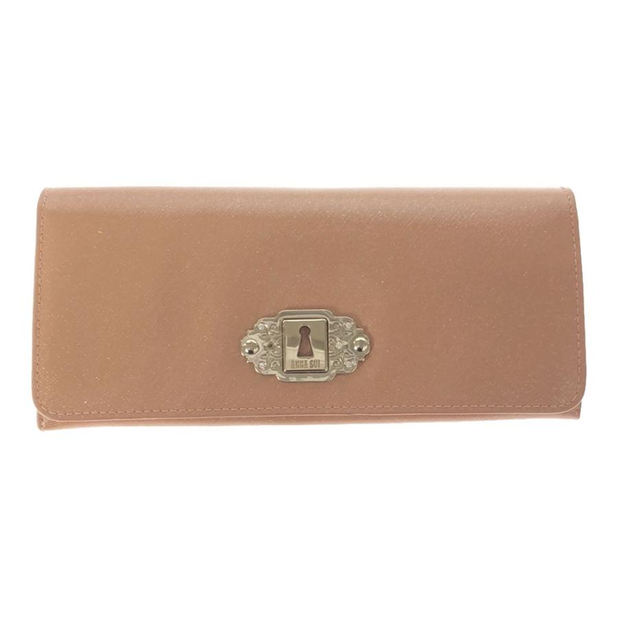 ANNA SUI ANNASUI アナスイ 財布 長財布 キーデザイン 鍵垢 ラメ  