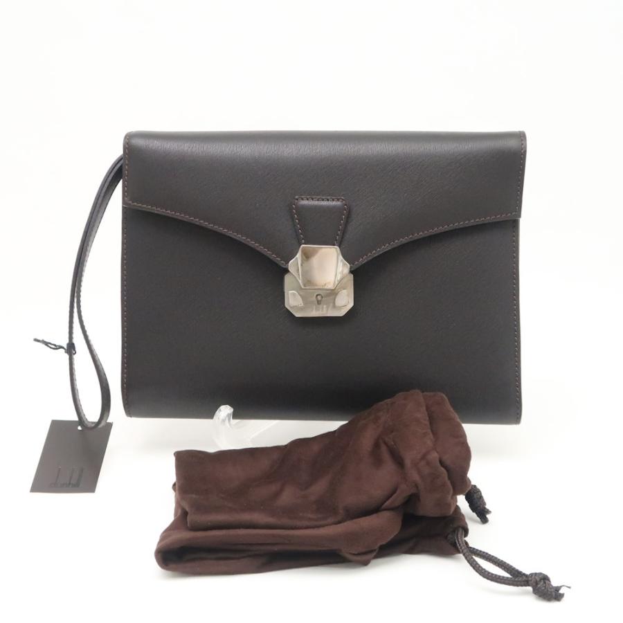 未使用 dunhill ダンヒル セカンドバッグ クラッチバッグ サイドカー  