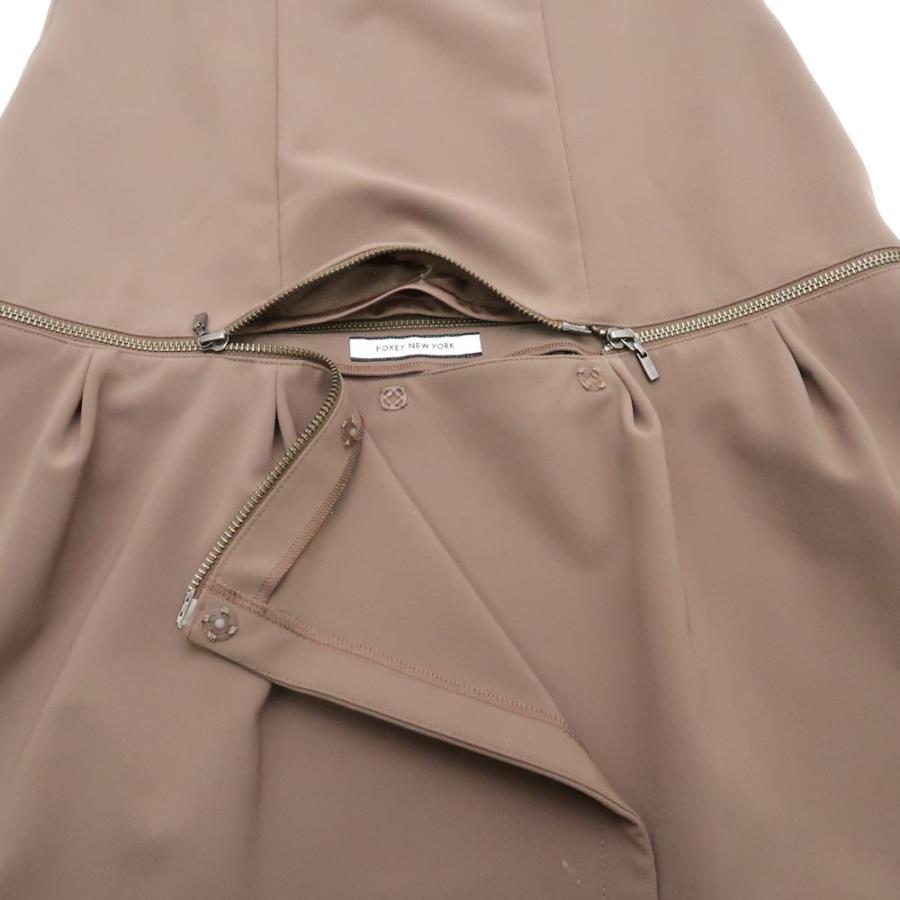 FOXEY フォクシー セットアップ ジャケット スカート 黄緑系