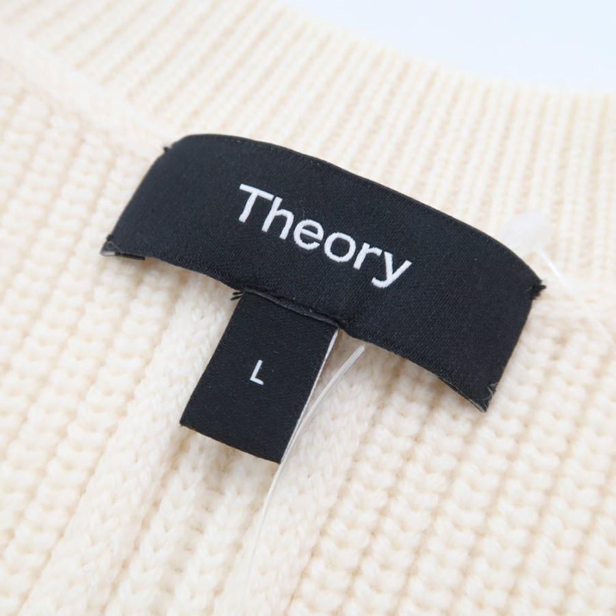 theory（セオリー） 美品 LAMAR CREW-CASHFEEL ニット L ウール100 