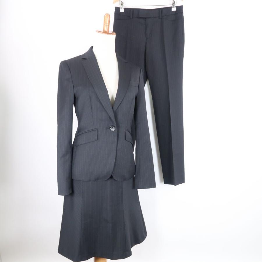 組曲（KUMIKYOKU） 美品 471135 SUPER FINE WOOL スーツ 1 S