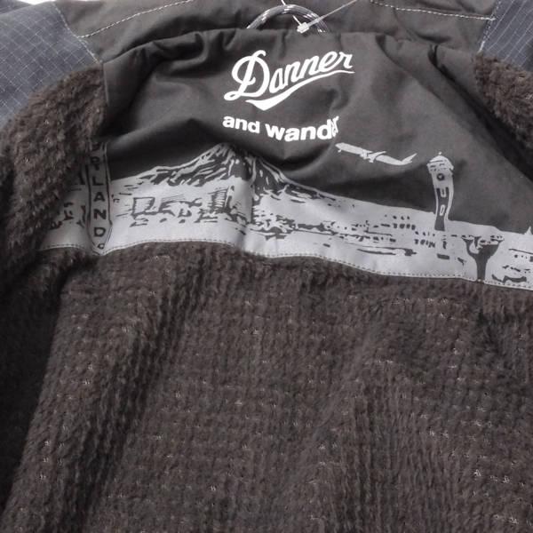 and wander 美品 アンドワンダー DANNER×and マウンテンパーカー WS 