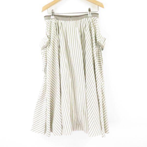 【お値下げ】FOXEY リネン　スカート　フォクシー　foxey　38 フォクシー FOXEY オレンジ リネン スカート 38 SP | フォクシー