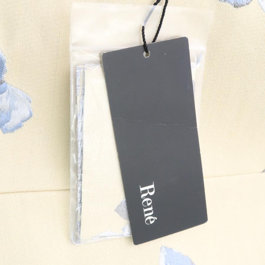 未使用 Rene ルネ 6736580 TISSUE ワンピース 34 S ウール 他 