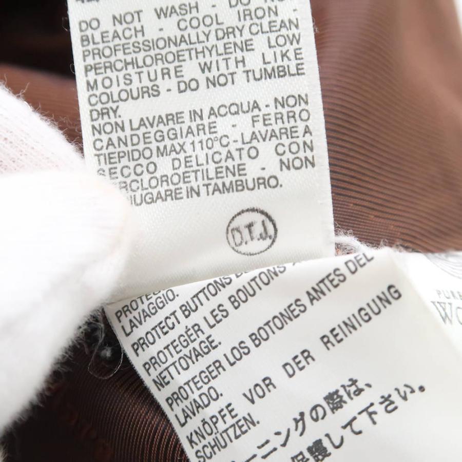 Max Mara MAXMARA マックスマーラ Pコート 40 M ウール100％ ショート  