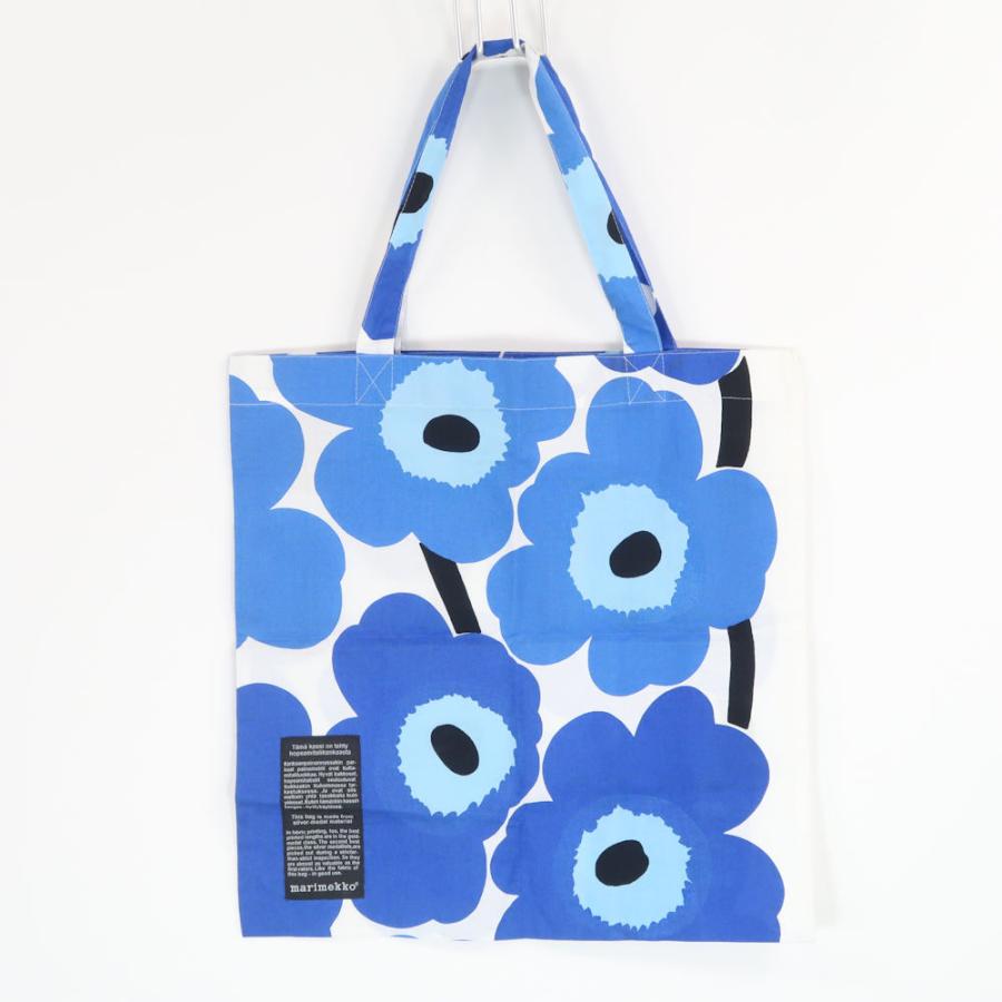 未使用 marimekko マリメッコ ウニッコ トートバッグ コットン100％ 花  